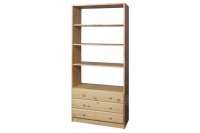 Policový regál + 3 zásuvky B 061