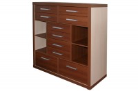 Skříňka se zásuvkami a policemi V 064